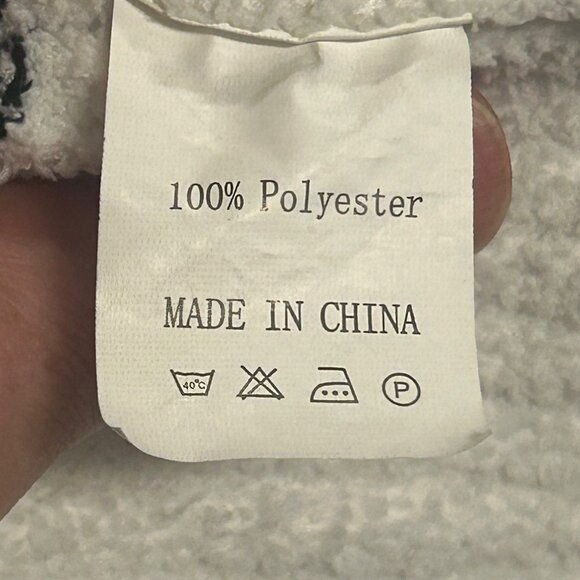 Anrabess Oversized Sweater Women's Size Medium Striped Crew Neck EUC - Picture 6 of 8